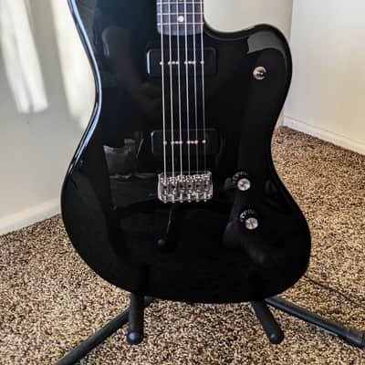 Custom Built Warmoth Jazzmaster 2024 - Gloss Black image 1
