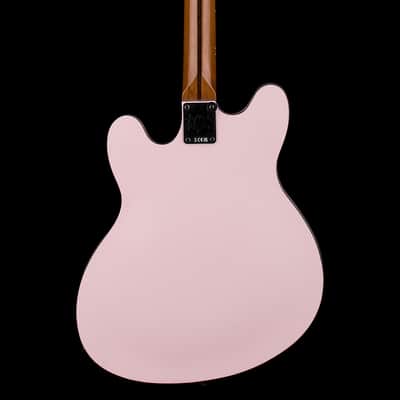 Fender Tom DeLonge Starcaster - Satin Shell Pink #00728 image 4