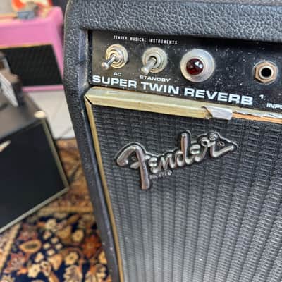 Fender SUPER TWIN Original 2x12”180Watts All Valve 1980 image 4