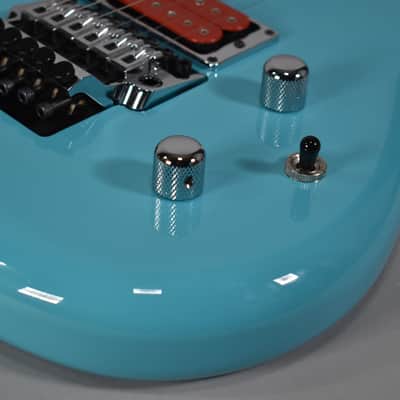 2021 Ibanez JS2410-SYB Joe Satriani Signature | Sky Blue Finish image 8