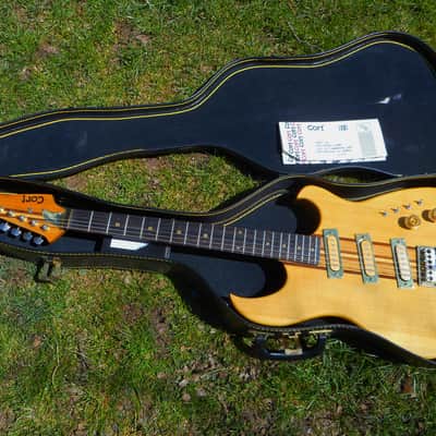 Cort PB1L Guitar, 1970's, Stratocaster Style, Neck Thru Body,  Incredible, Hang Tags, Case image 1
