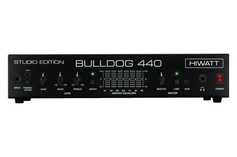 Hiwatt Bulldog 440 Studio - 500W Bass Amplifier image 1