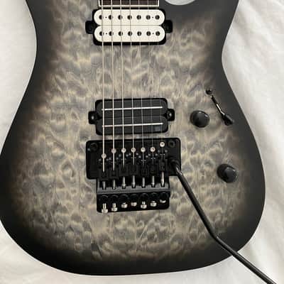 ESP LTD M-1007 Baritone 2024 - Present - Charcoal Burst Satin image 2