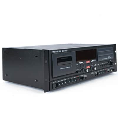 TASCAM CC-222 CC 222 MKIV Combination CD Recorder and Cassette Player Rackmount image 2