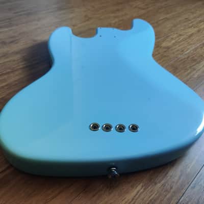 Fender Jazz Bass double P body 2023 - Daphne Blue image 6