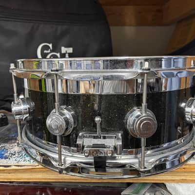 DW Edge 6.5x14 Snare Drum Black Sparkle image 4
