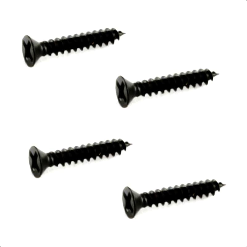 Humbucker Ring Mounting Screws/Short-Black image 1