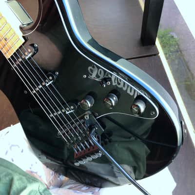 1988 MIJ Charvel Model 1A, TRS101 Upgrade, Vintage Gig Bag image 17
