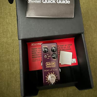 MXR CSP039 Duke of Tone Overdrive 2022 - Present - Purple image 1