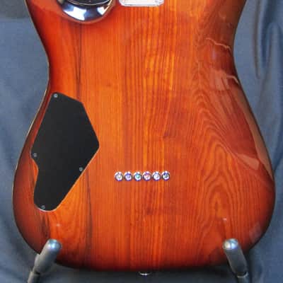 Lipe Guitars Virtuoso 2017 Natural Flame Buckeye Burl image 14