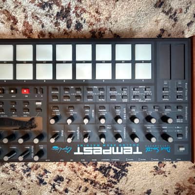 Dave Smith Instruments Tempest 6-Voice Drum Machine 2025 - Black with Wood Sides