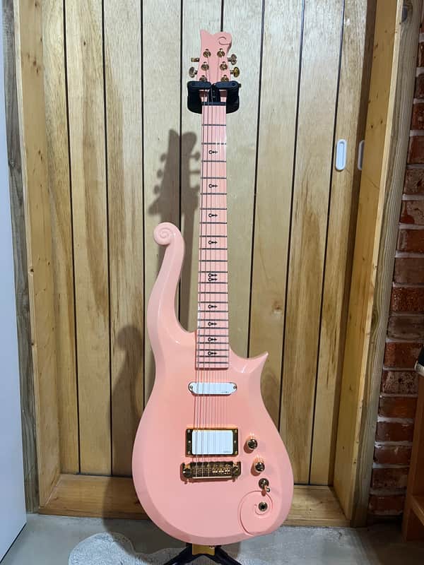 Schecter Diamond Series Prince Cloud Guitar Pink ! image 1