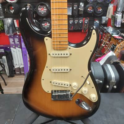 2006 Fender Stratocaster American Deluxe V Neck - 60th Anniversary - Sunburst  SN# DZ5156929 "Made In USA" image 2