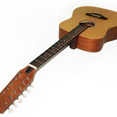 12 Strings Acoustic Guitar made in Ukraine by Trembita Natural Wood. Excellent Sound! image 9