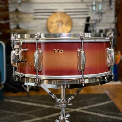Slingerland 5.5x14 Student Model Radio King Snare Drum – 1950s image 3