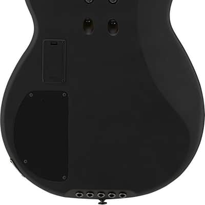 Yamaha BB735A 5-String Bass Guitar, Rosewood Fingerboard, Matte Translucent Black image 4