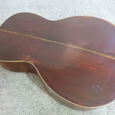 Vintage 1920s Regal Vega Parlor Acoustic Guitar Ditson Lakeside Washburn Rare image 11