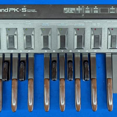 Roland PK-5 Dynamic MIDI Pedal Controller | Reverb