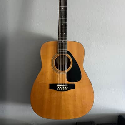 Yamaha FG-410-12A 12-String Acoustic Guitar 1990s - Natural image 1