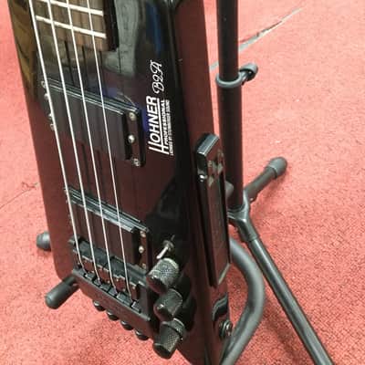 Hohner Headless Professional Steinberger 1980s Black image 10