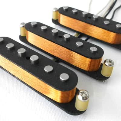 LEFTY Stratocaster Pickups SET 1963 Jimi Hendrix Strat A5 Vintage Staggered Left Handed 1960s 61 62 63 image 1