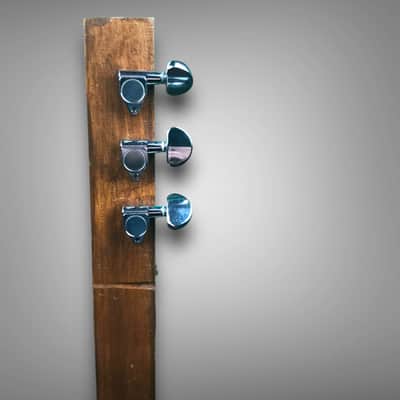 Custom 3-String Fretless Slide Electric Guitar – Plasencia Cigar Box image 13