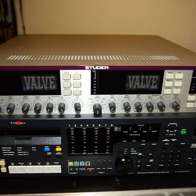 Studer D19 stereo tube mic pre preamp line amp tube EQ, AD converter, side-chain image 1