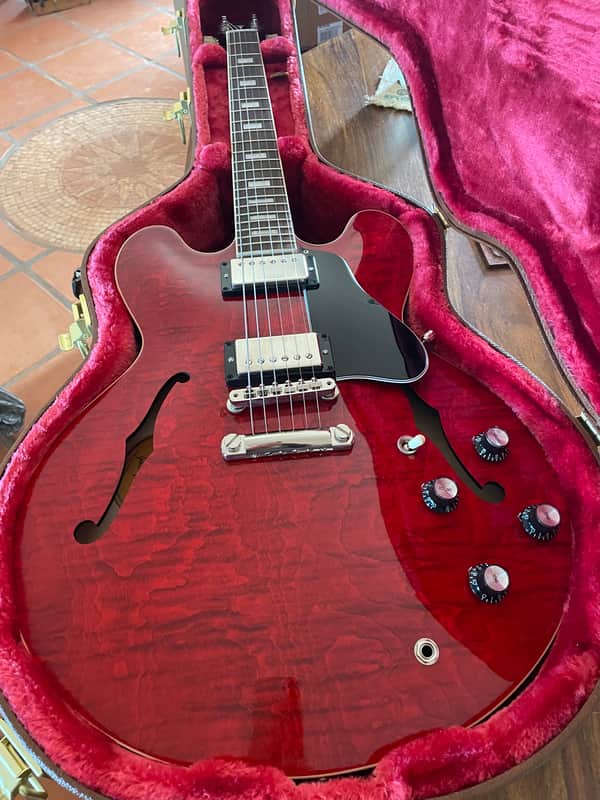 Gibson ES-335 Block 2025 Figured Sixties Cherry image 1
