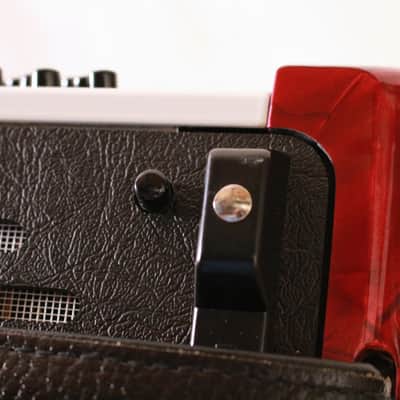 Hohner Student 120 Accordion in Red Pearloid w/ Case image 18
