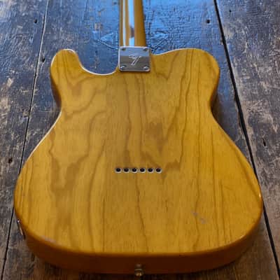 Fender Japan Telecaster 1952 Keith Richards 'Micawber' Reissue 2010 Aged Natural Ash w/ HSC image 8