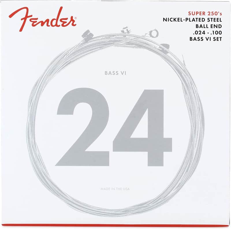 Fender Super 250 Bass VI Strings NPS Ball End image 1