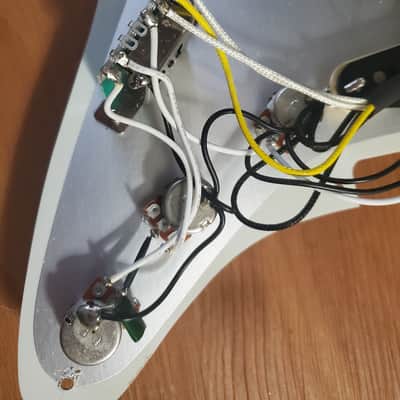 Tex/Mex Pre-wired Loaded Pickguard for Strats and Strat styles image 3