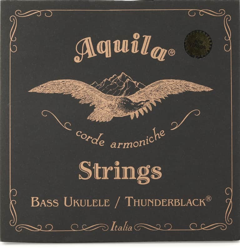 Aquila USA 140U Thunderblack Bass Ukulele Strings (5-pack) image 1
