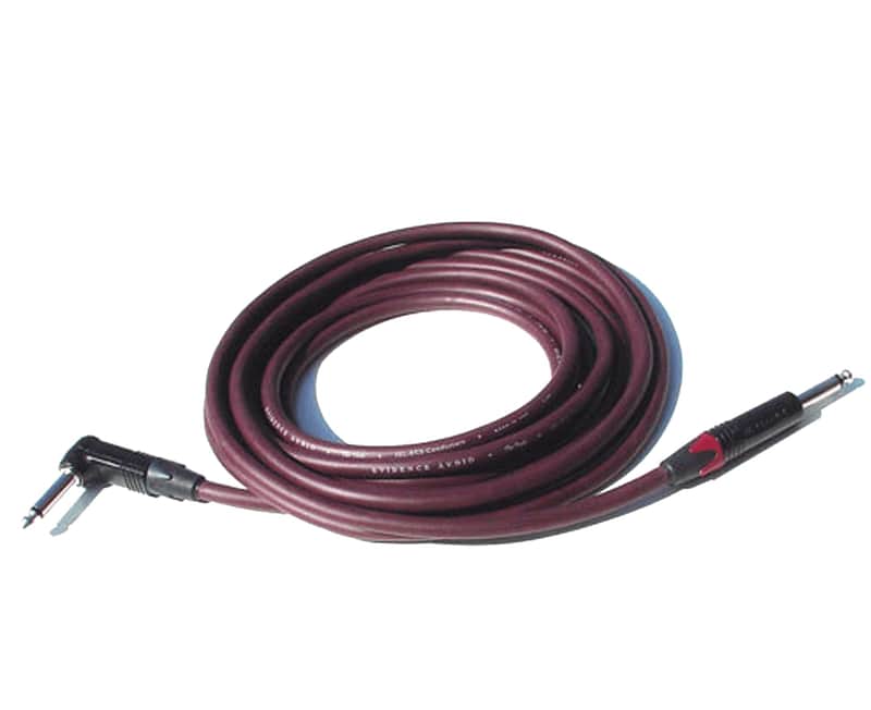 Evidence Audio The Forte 15 Foot High-End Guitar Cable - 1/4" to 1/4" Rustic Red image 1