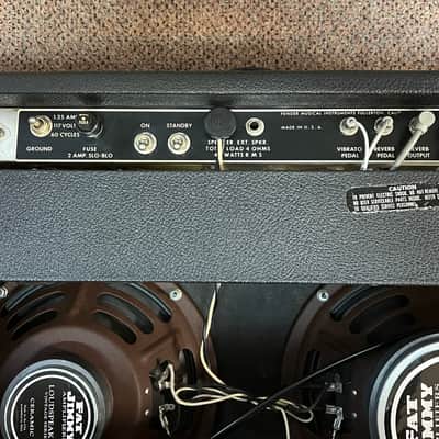 1976 Fender Silverface Vibrolux Reverb 2x10" Combo Amp image 10