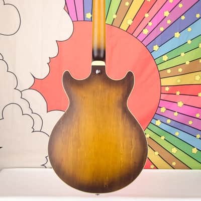 Ibanez AM53TF Artcore Archtop Electric Guitar, Tobacco Flat image 5