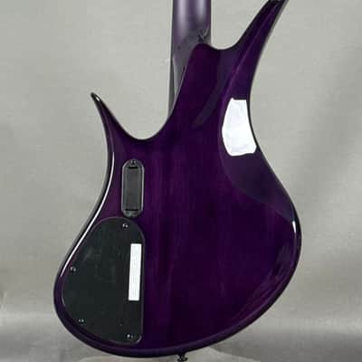 Legator HB4SS Helio 4-String Super Shred 2026 - Magenta Burl image 7