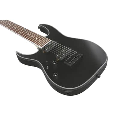 Ibanez Standard RG7421EXL-BKF Black Flat Lefthand - Electric Guitar image 4