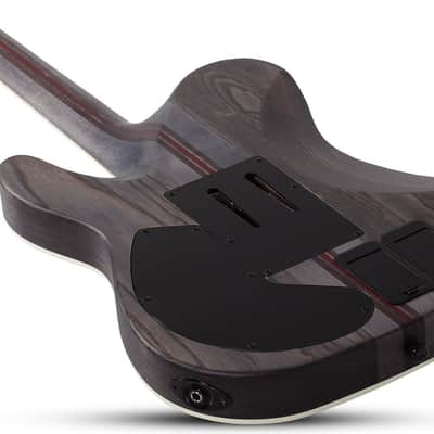 Schecter PT FR-S SLS Elite Evil Twin - Satin Black (1383) image 17