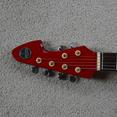 Teisco ET 312 Sharkfin c. 1965 - Red image 4