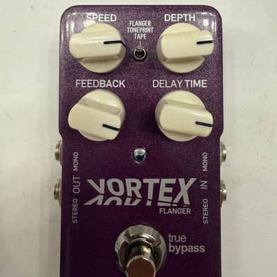 TC Electronic Vortex Flanger Stereo Original V1 True Bypass Guitar Effect Pedal image 2