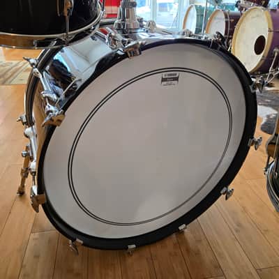 Drum Kits - Yamaha Recording Custom 14x24 9x13 15x16 (Solid Black) image 12