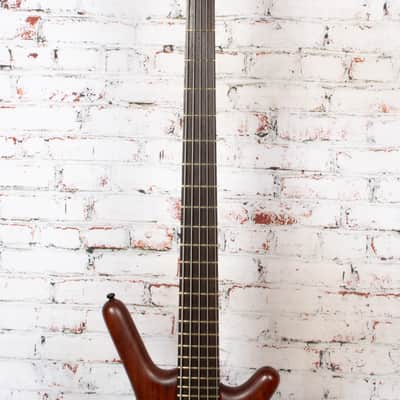 Warwick - Standard Corvette 5 String Electric Bass Guitar - Natural - USED image 6