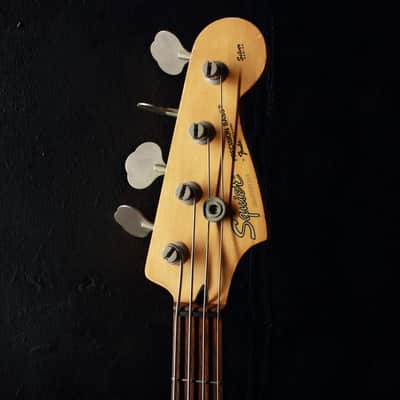 Squier Japan Silver Series Precision Bass SPB33 Black 1993 | Reverb