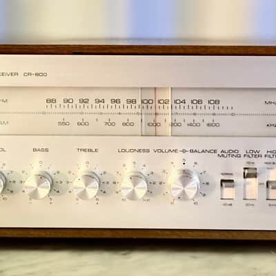 🎵 Yamaha CR-800 Natural Sound Stereo Receiver – Serviced, Cleaned & Tested – Wood Case image 1