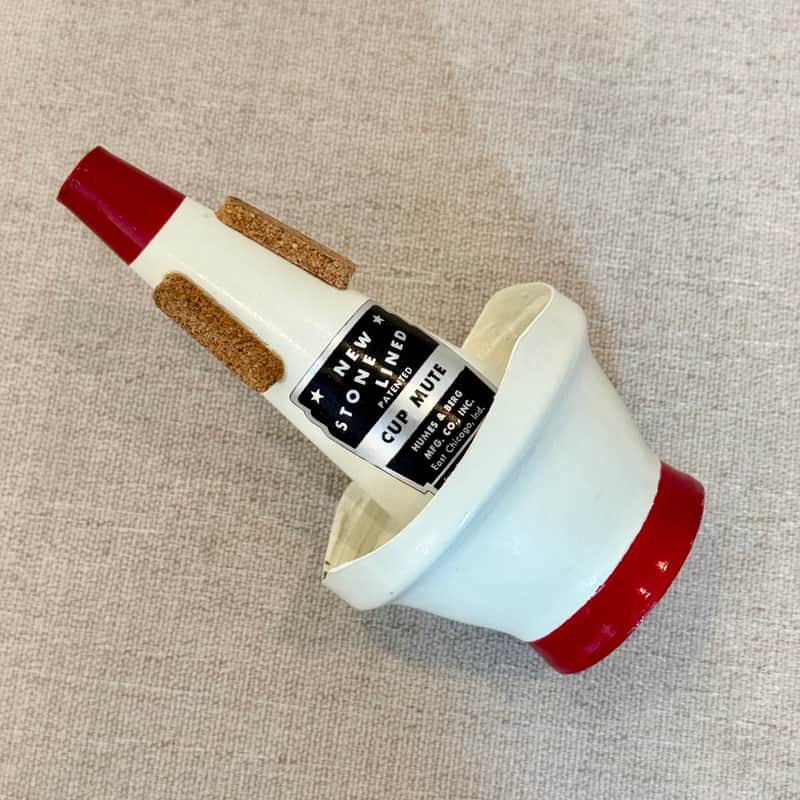 Humes & Berg Stonelined Trumpet Cup Mute image 1