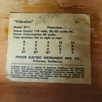 Fender Vibrolux 1960 - Tweed image 25