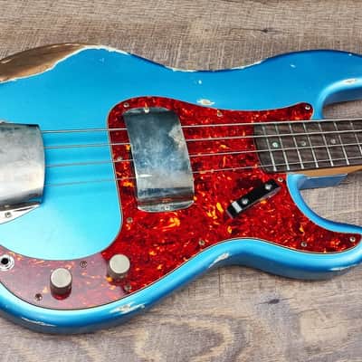 MyDream Partcaster Custom Built - Heavy Relic Lake Placid Quarter Pound image 2