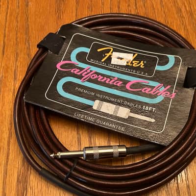 Fender 18β California Cable - Candy Apple Red - 099-0418-009 - 2000 - Discontinued California Series image 10