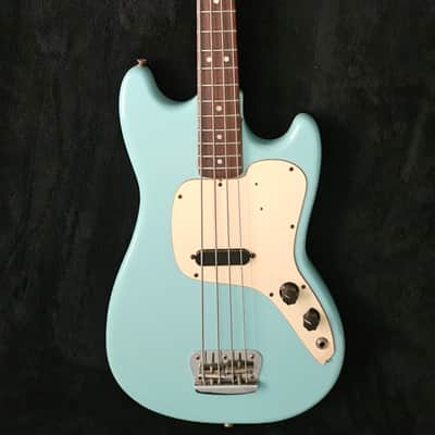 Fender Musicmaster Bass Daphne Blue image 1